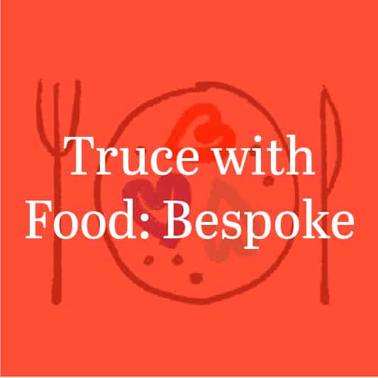 work with me truce with food bespoke